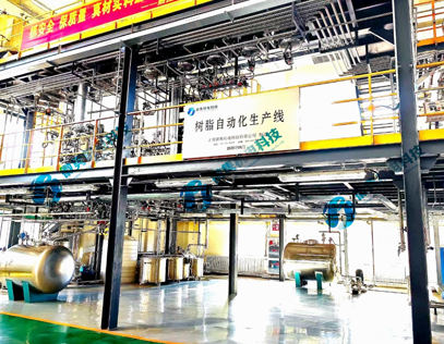 祝賀公司承建的自動(dòng)化樹(shù)脂生產(chǎn)線試車(chē)完成